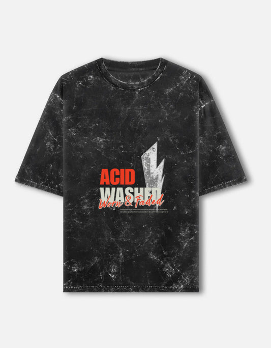 Unisex Acid Oversized Tee